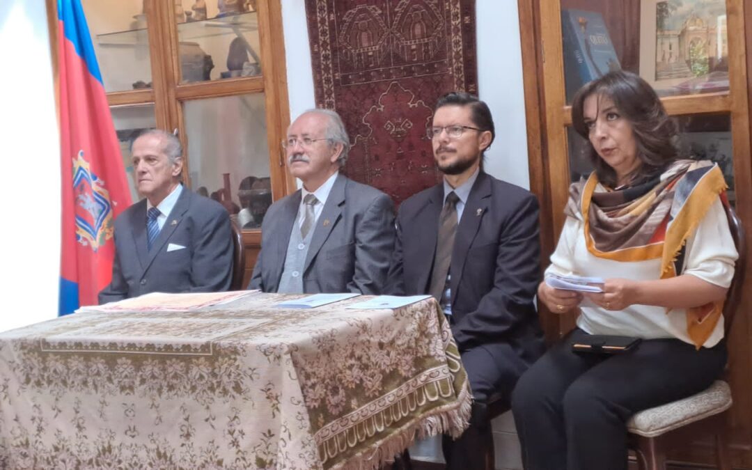 Encuentro de Confraternidad de las Directivas de la Colonia de Quiteños y la Academia Nacional de Historia