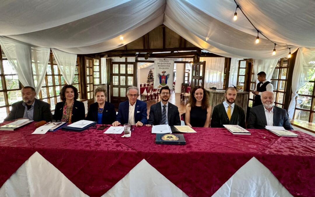 Asamblea General e incorporación de nuevos vecinos a la Colonia de Quiteños Residentes en Quito